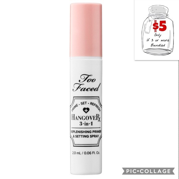 Too Faced Makeup Nib Too Faced Hangover Primer Setting Spray Poshmark